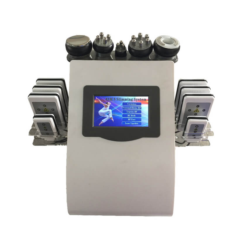 Kim 8 New Ultra Cavitation RF Vacuum Slimming Machine Beauty Salon Device