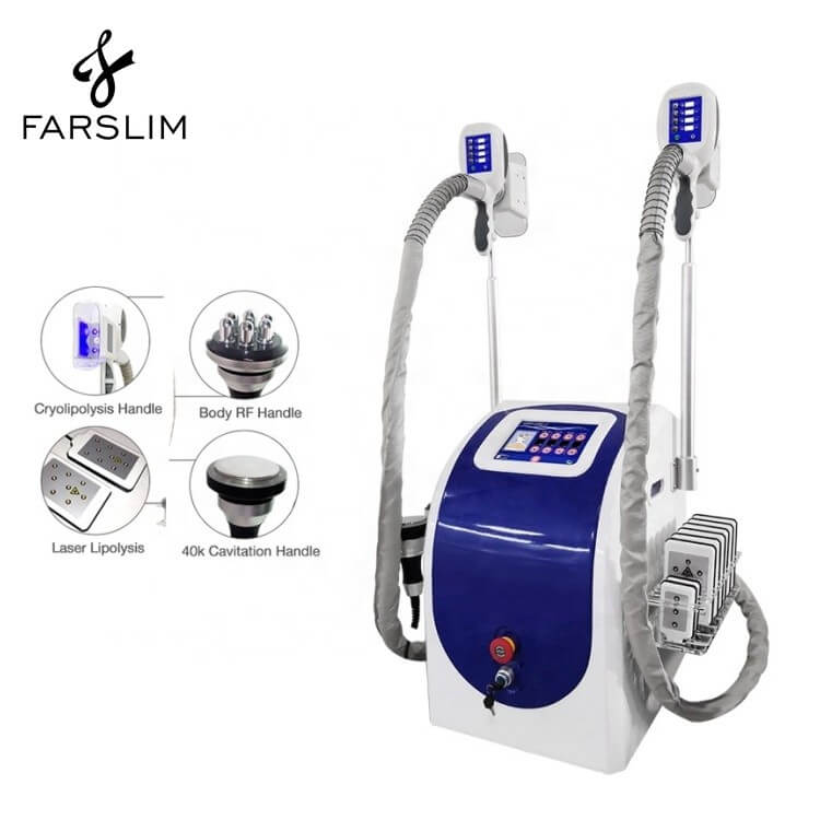 360 Cryo cool Cryolipolysis Treatment Machine with 2 Handles For Salon Manufacturer