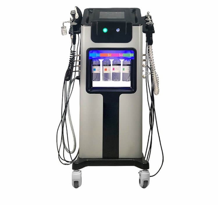 Wholesale 8 in 1 black pearl hydrafacial machine aqual hydro facial oxygen jet skin care wrinkle remove for salon
