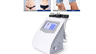 How does a vacuum cavitation slimming machine remove fat?