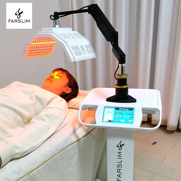 PDT Skin Care Therapy Led Light Facial Machine RF BIO Skin Rejuvenation 7 Colors Phototherapy Beauty LED Light Therapy