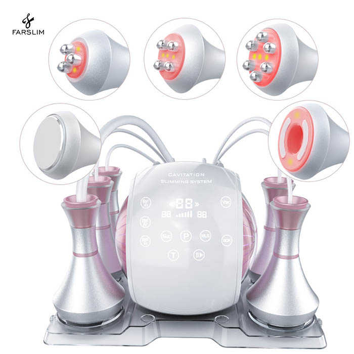 Ultra Cavitation RF Suction Vacuum Ultrasonic Fat Cavitation System Slimming Machine Vacuum Cavitation System